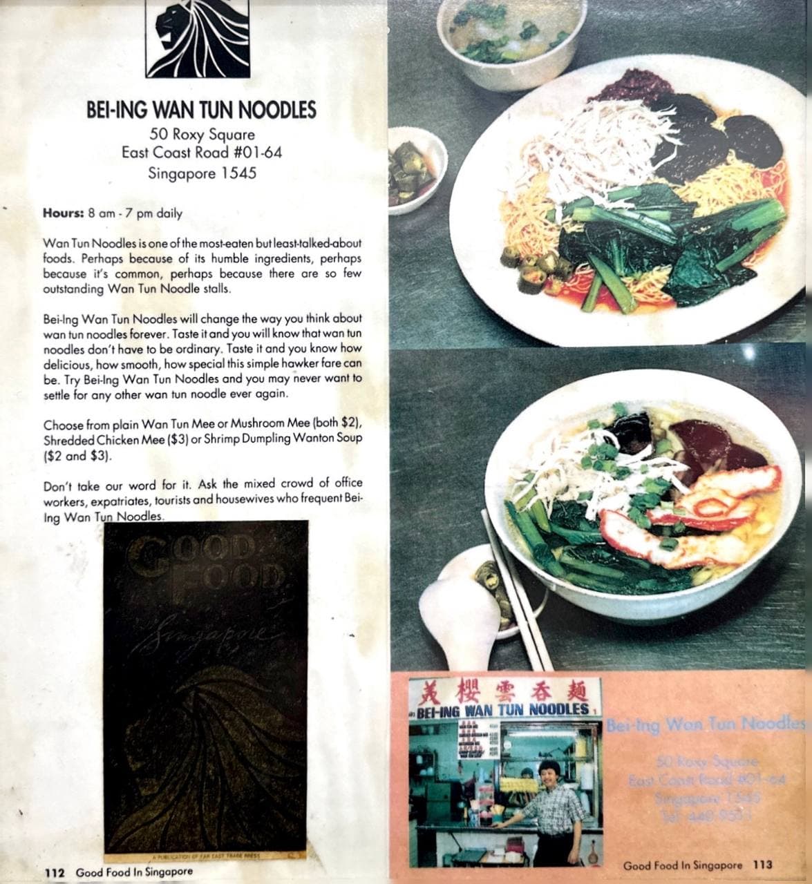 Good Food In Singapore